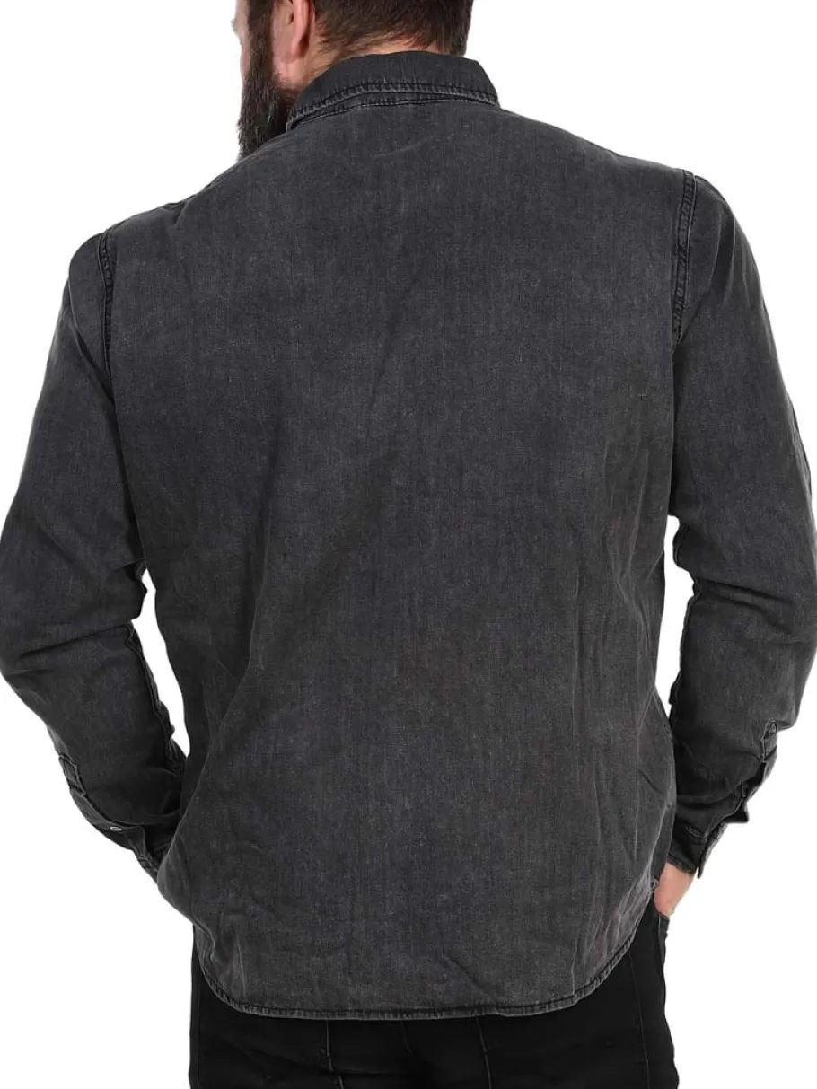 rebel_austin_skjorte__sor_1.webp Rebel Austin Skjorte - Sort^JJ Rebel swe Fashion
