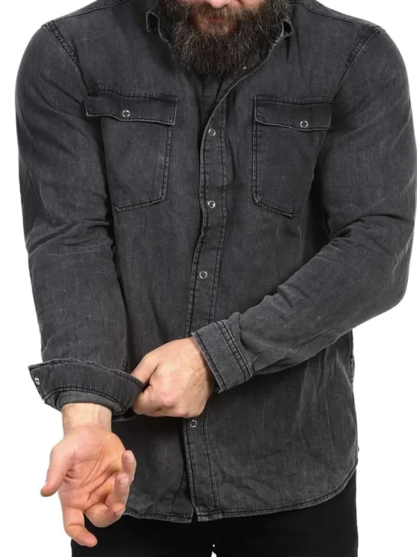 Rebel Austin Skjorte - Sort^JJ Rebel swe Fashion