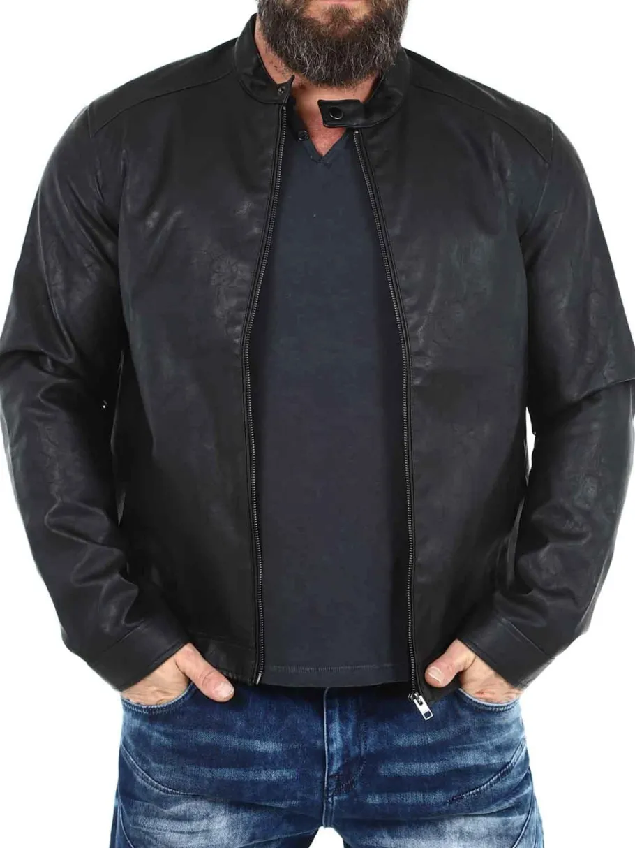 rebel_caleb_pu_skindjakke_0.webp Rebel Caleb PU Skindjakke - Sort^JJ Rebel swe Fashion