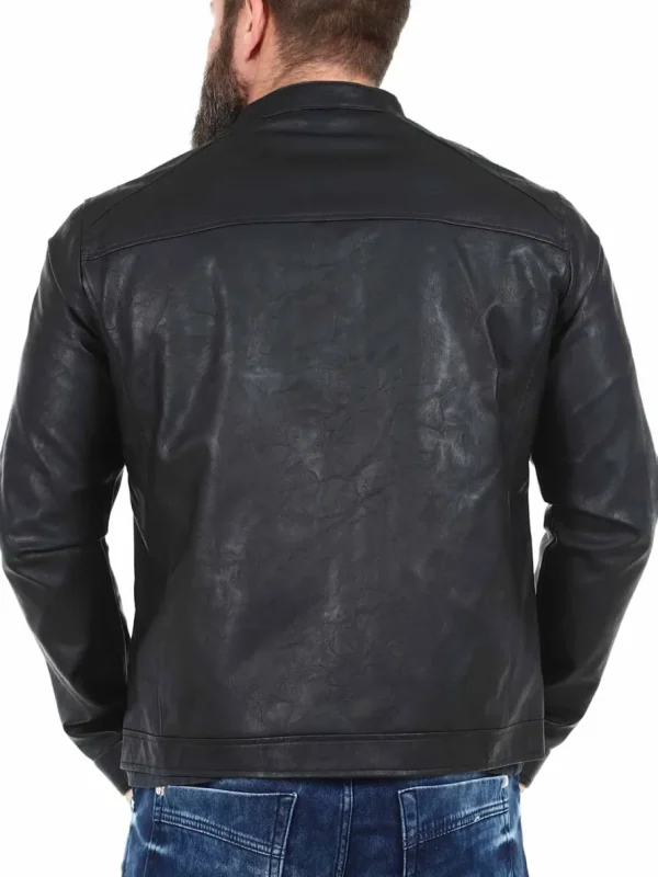 Rebel Caleb PU Skindjakke - Sort^JJ Rebel swe Fashion