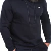 Rebel Logo Hoodie - Mørkeblå^JJ Rebel swe Discount