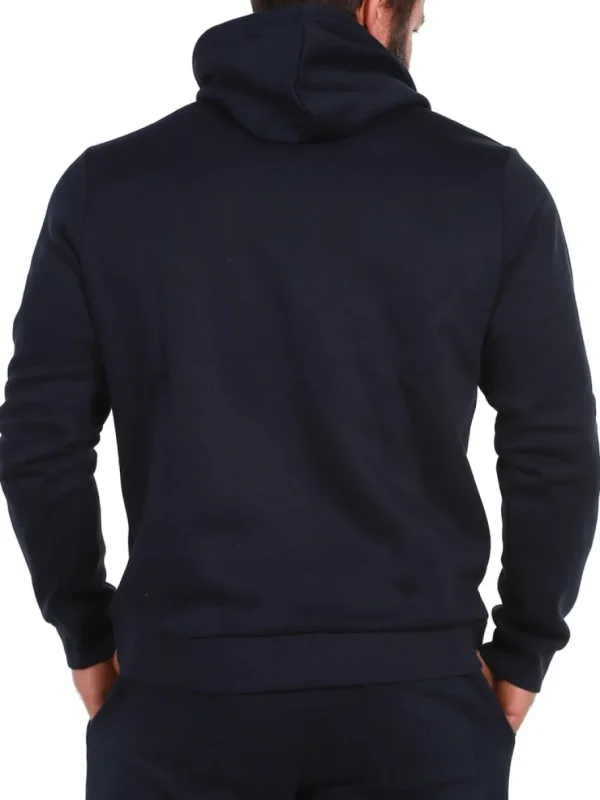 Rebel Logo Hoodie - Mørkeblå^JJ Rebel swe Discount