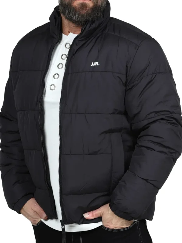 Rebel Logo Pufferjakke - Sort^JJ Rebel swe Hot