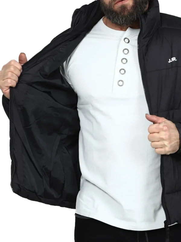 Rebel Logo Pufferjakke - Sort^JJ Rebel swe Hot