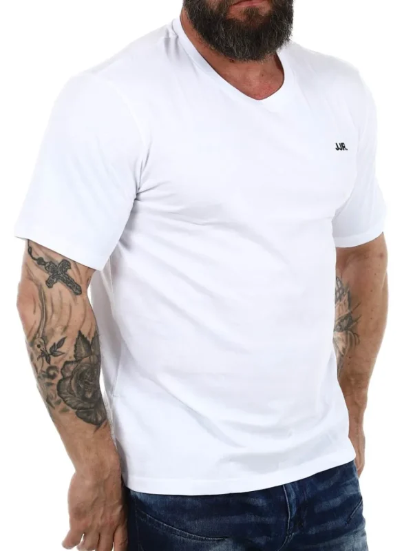 Rebel Logo T-shirt - Hvid^JJ Rebel swe Sale