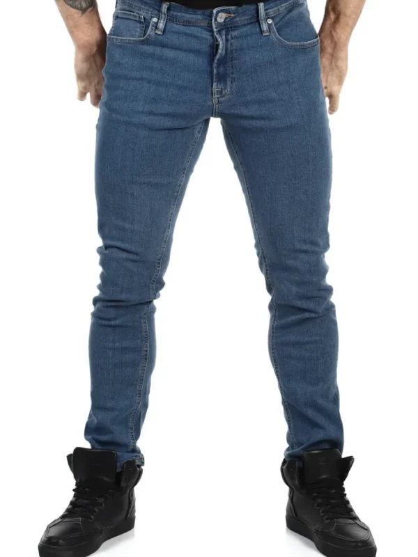 Rebel Luke Slim Jeans - Blå^JJ Rebel swe Outlet