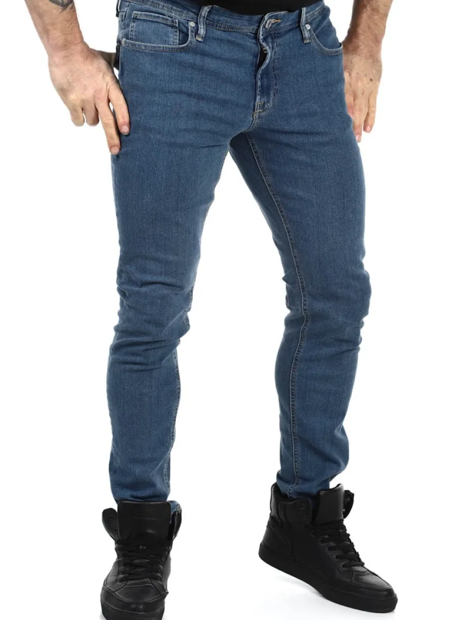 rebel_luke_slim_jeans__bl_3.webp Rebel Luke Slim Jeans - Blå^JJ Rebel swe Outlet