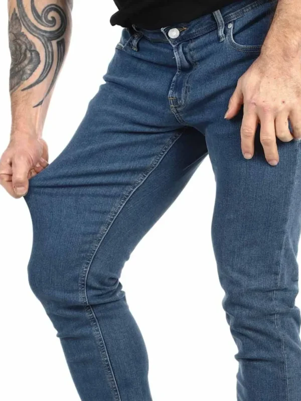 Rebel Luke Slim Jeans - Blå^JJ Rebel swe Outlet