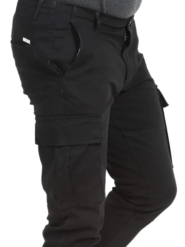 Rebel Michael Slim Cargo Bukser - Sort^JJ Rebel swe Hot
