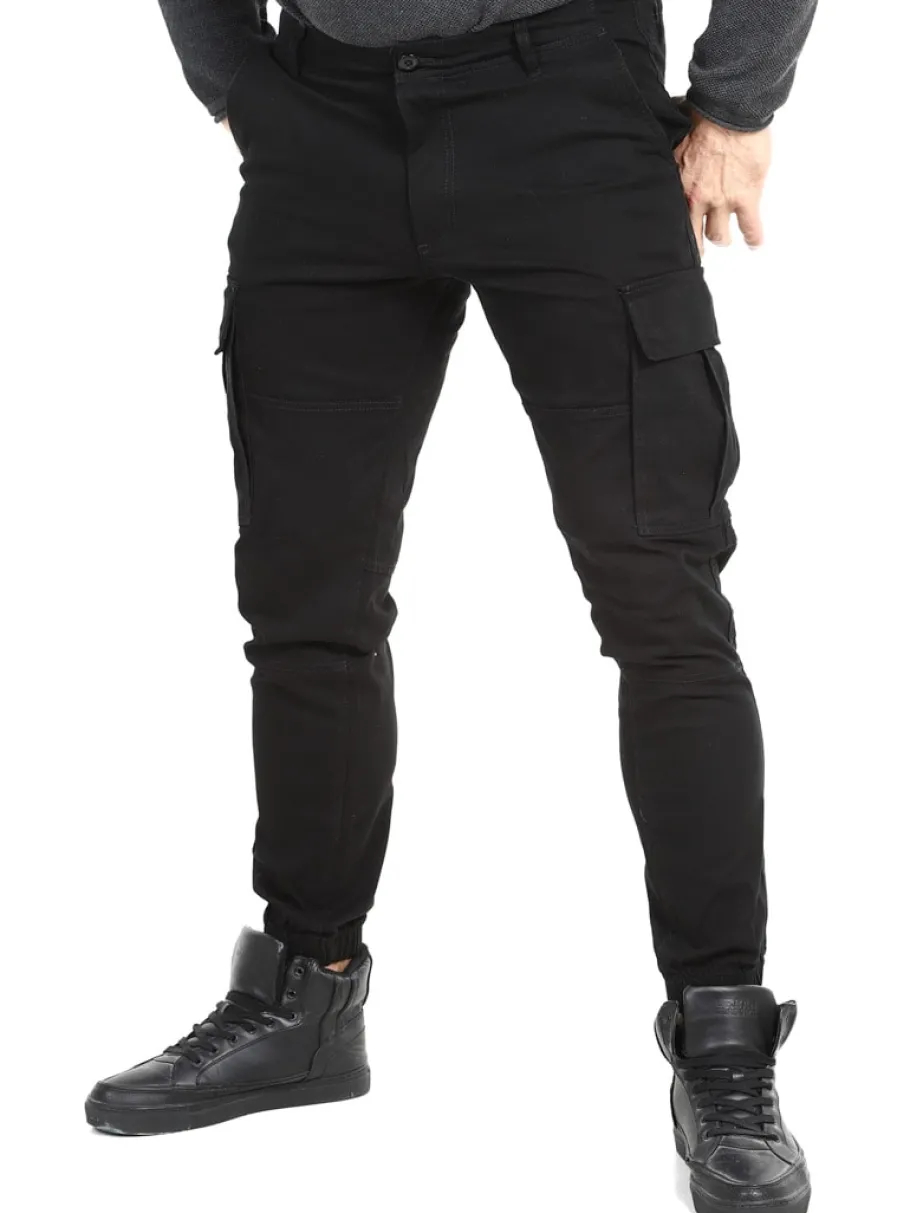 rebel_michael_slim_cargo__2-2.webp Rebel Michael Slim Cargo Bukser - Sort^JJ Rebel swe Hot
