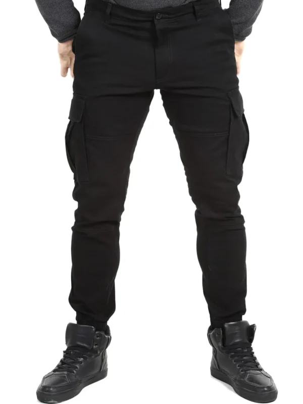 Rebel Michael Slim Cargo Bukser - Sort^JJ Rebel swe Hot