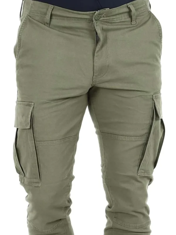 Rebel Michael Slim Cargo Bukser - Grøn^JJ Rebel swe Outlet
