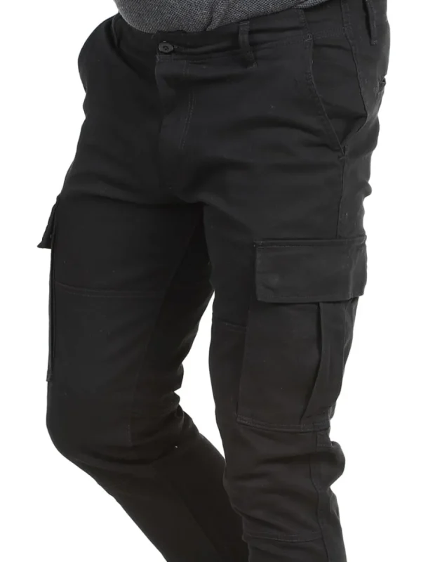 Rebel Michael Slim Cargo Bukser - Sort^JJ Rebel swe Hot