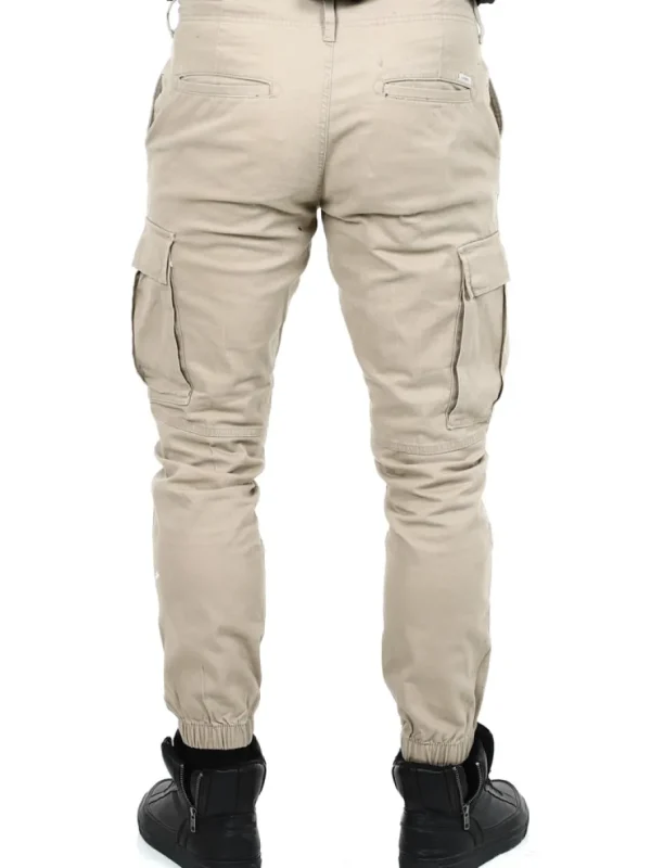 Rebel Michael Slim Cargo Bukser - Beige^JJ Rebel swe Best