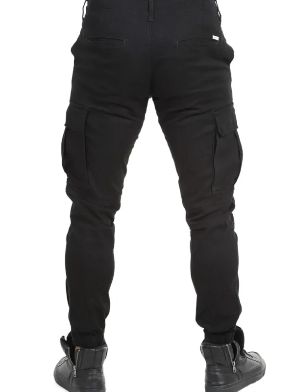 Rebel Michael Slim Cargo Bukser - Sort^JJ Rebel swe Hot