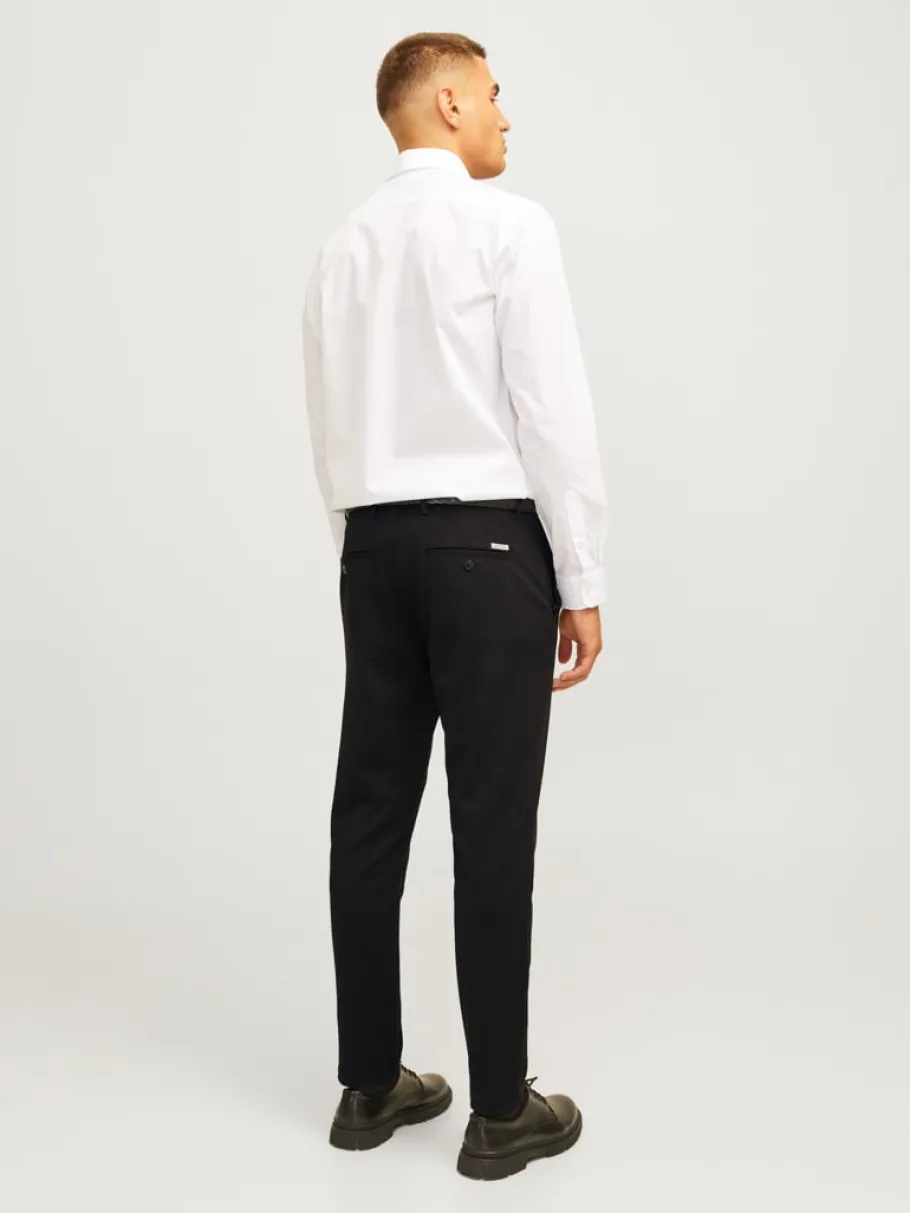 rebel_michael_slim_prep_b_4.webp Rebel Michael Slim Prep Bukser - Sort^JJ Rebel swe Discount