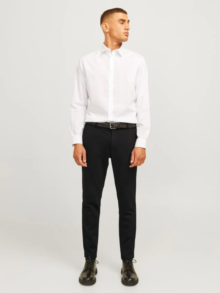 rebel_michael_slim_prep_b_5.webp Rebel Michael Slim Prep Bukser - Sort^JJ Rebel swe Discount