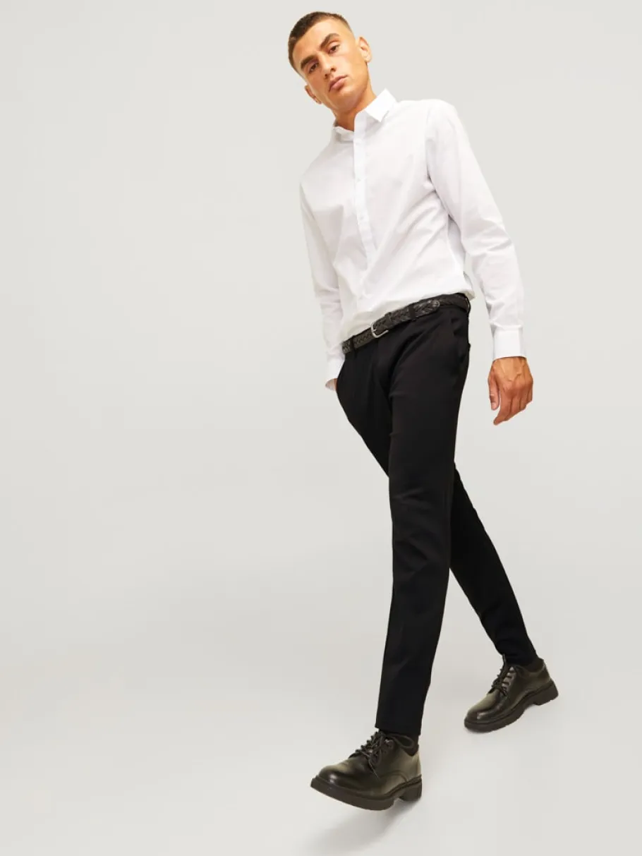 rebel_michael_slim_prep_b_6.webp Rebel Michael Slim Prep Bukser - Sort^JJ Rebel swe Discount