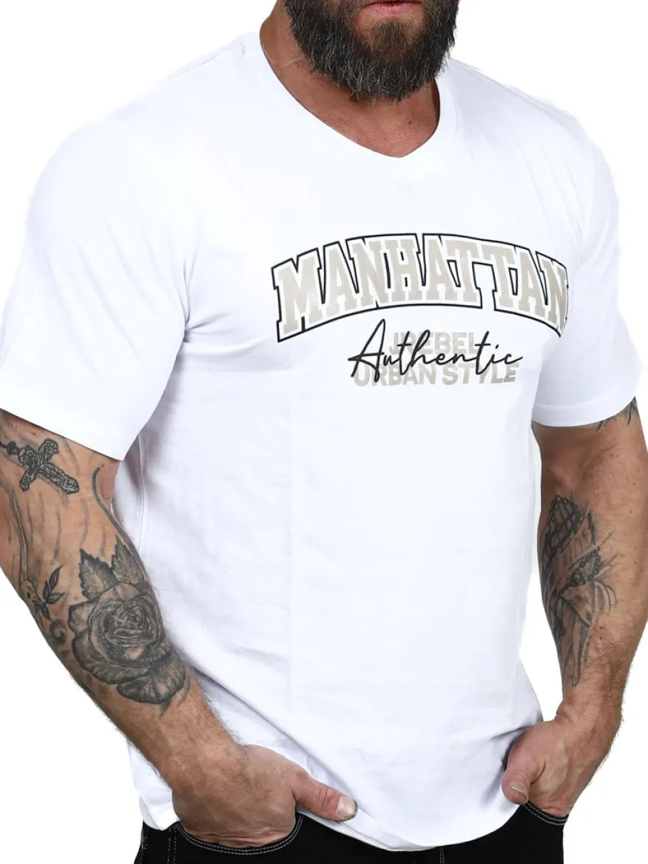 rebel_new_york_tshirt__hv_3.webp Rebel New York T-shirt - Hvid^JJ Rebel swe Outlet