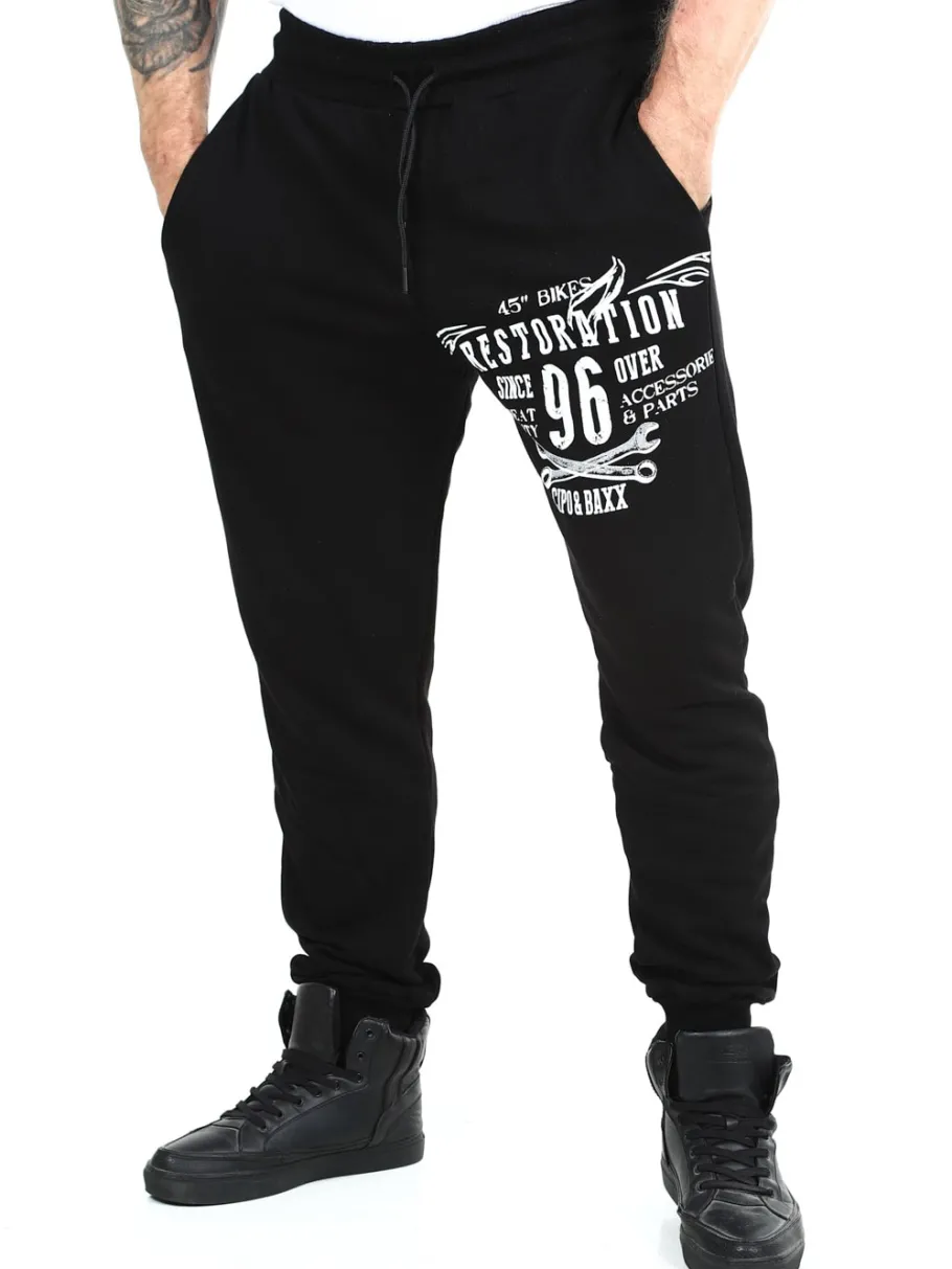 restoration_cipo__baxx_sw_0.webp Restoration Sweatpants - Sort^Cipo & Baxx Sale
