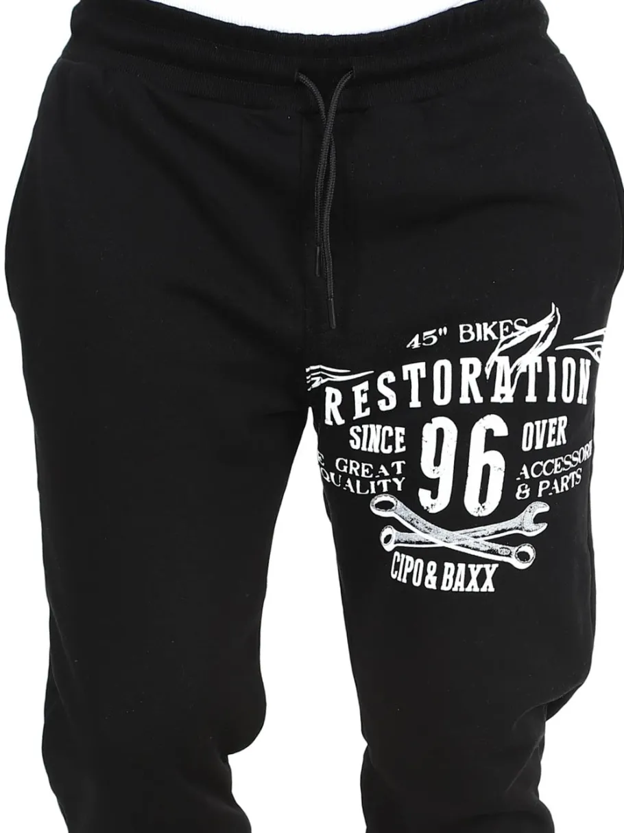 restoration_cipo__baxx_sw_1.webp Restoration Sweatpants - Sort^Cipo & Baxx Sale