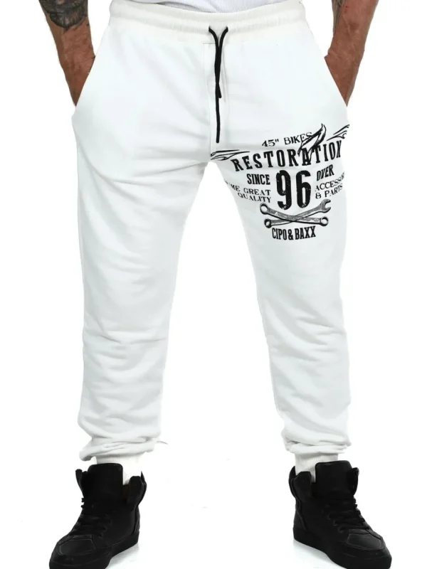 Restoration Sweatpants - Hvid^Cipo & Baxx Hot