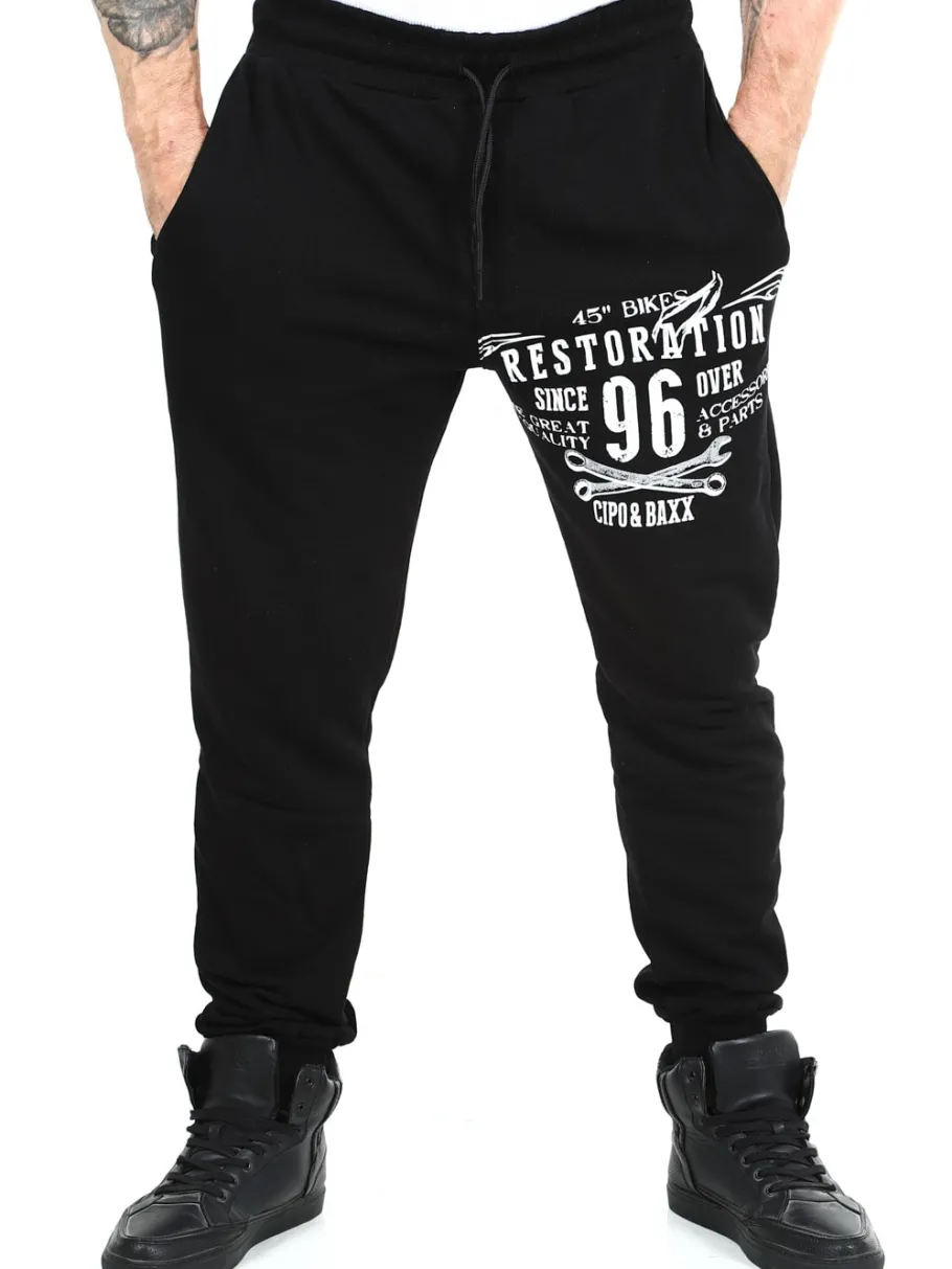 restoration_cipo__baxx_sw_2.webp Restoration Sweatpants - Sort^Cipo & Baxx Sale