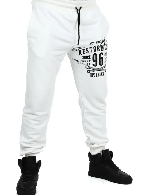 Restoration Sweatpants - Hvid^Cipo & Baxx Hot