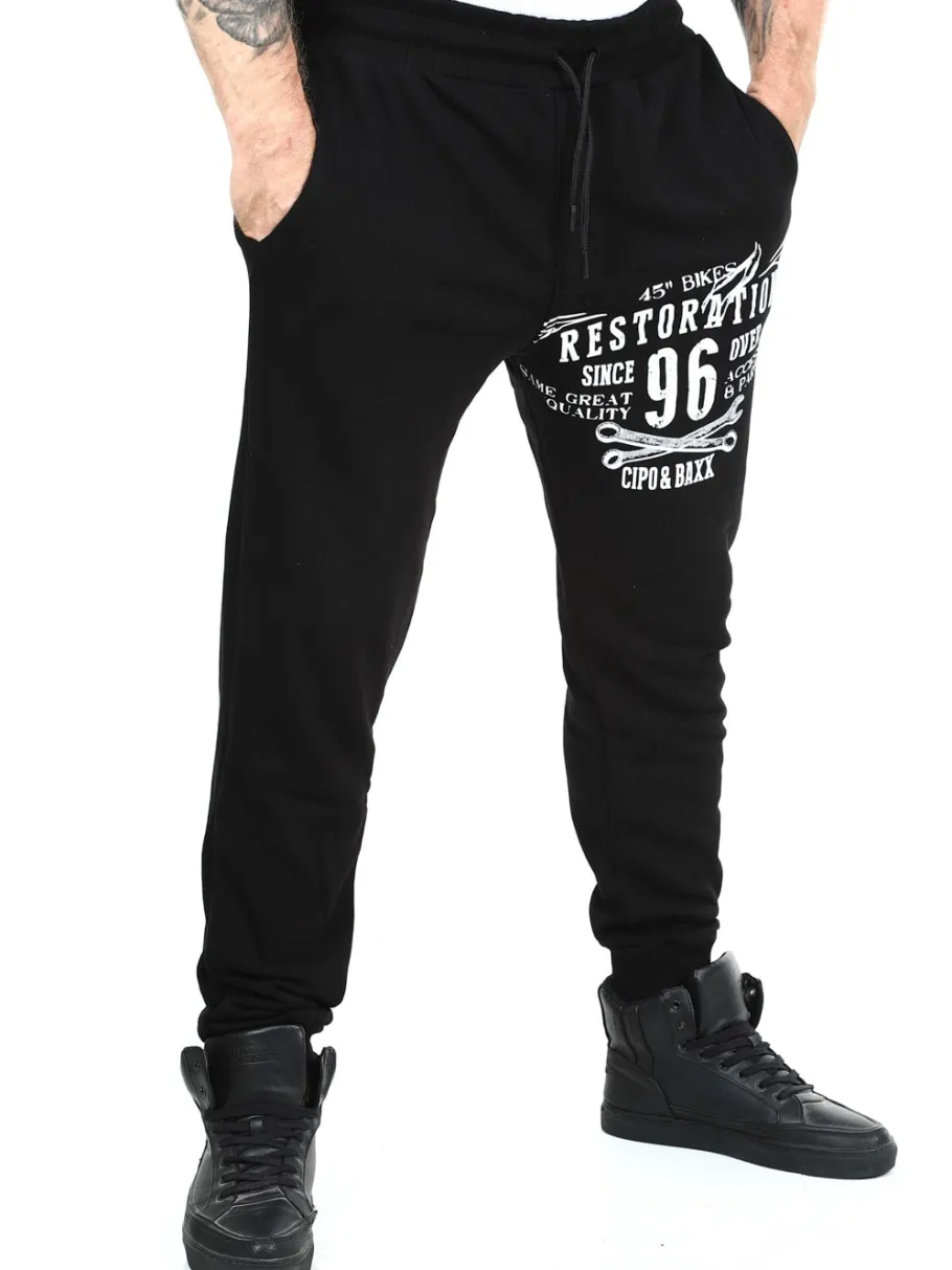 restoration_cipo__baxx_sw_3.webp Restoration Sweatpants - Sort^Cipo & Baxx Sale