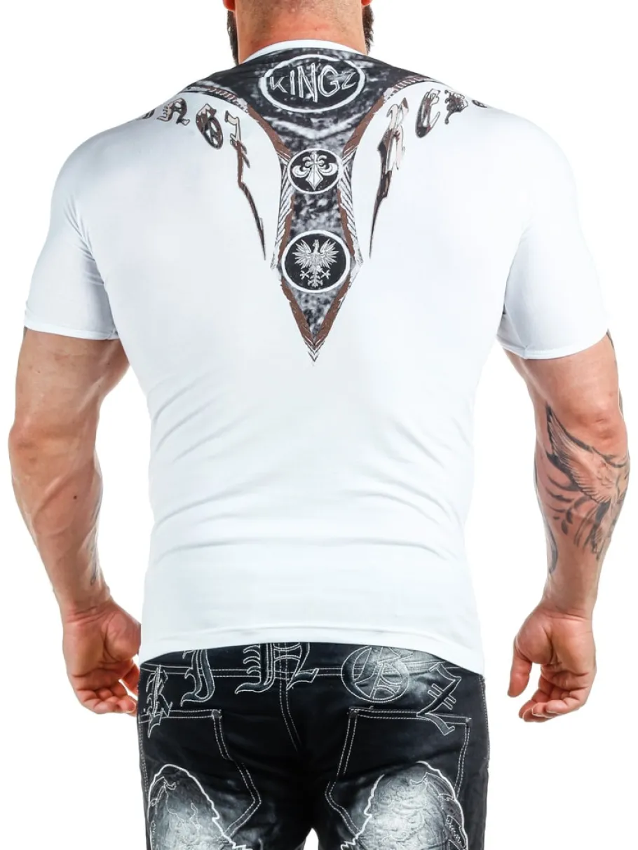revolution_kingz_tshirt___1.webp Revolution T-shirt - Hvid/Sølv^Kingz Hot