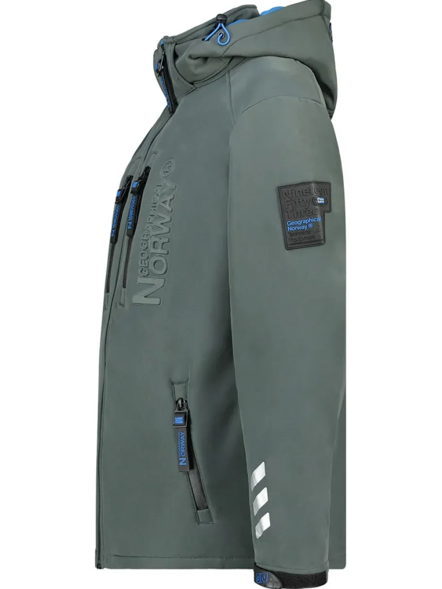 richywood_geo_softshellja_12.webp Richywood Geo Softshelljakke - Mørkegrå^Geographical Norway Outlet