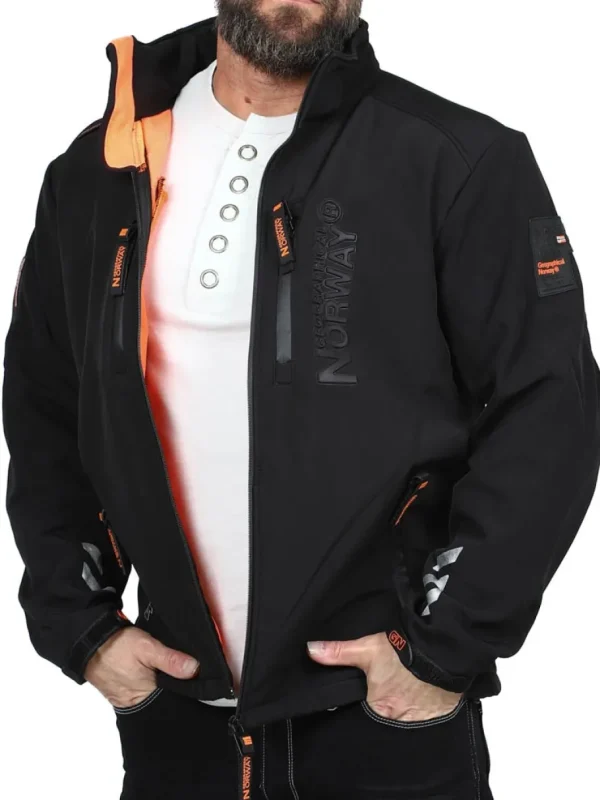 Richywood Geo Softshelljakke - Sort^Geographical Norway Discount