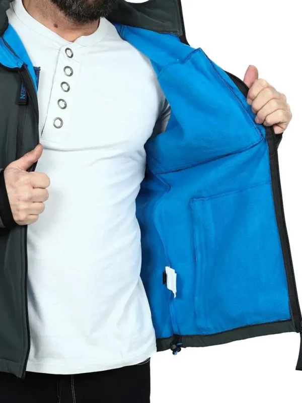 Richywood Geo Softshelljakke - Mørkegrå^Geographical Norway Outlet