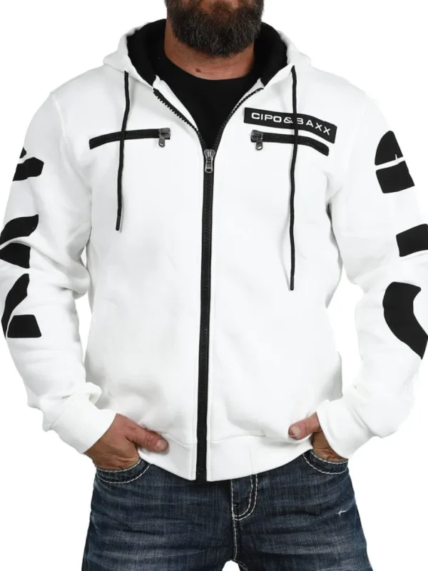 Ridge Hoodie - Hvid^Cipo & Baxx Best