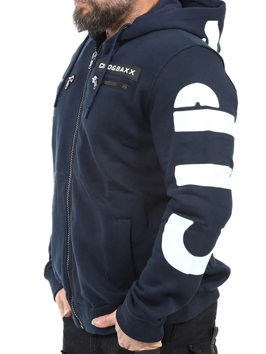 ridge_cipo__baxx_hoodie___2.webp Ridge Hoodie - Mørkeblå^Cipo & Baxx Fashion