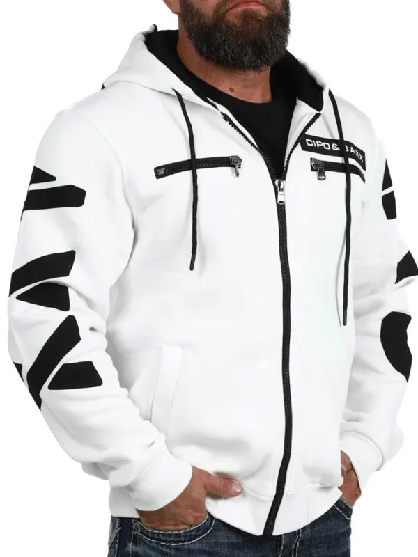 Ridge Hoodie - Hvid^Cipo & Baxx Best