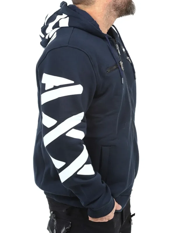 Ridge Hoodie - Mørkeblå^Cipo & Baxx Fashion