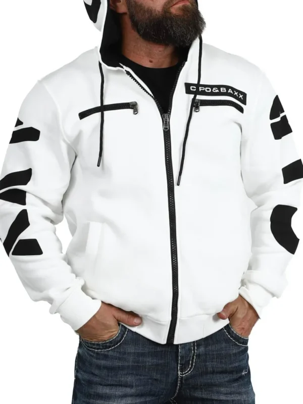 Ridge Hoodie - Hvid^Cipo & Baxx Best