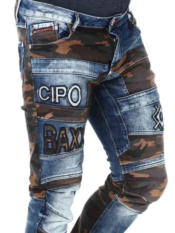 Road Rage Jeans - Blå^Cipo & Baxx Sale