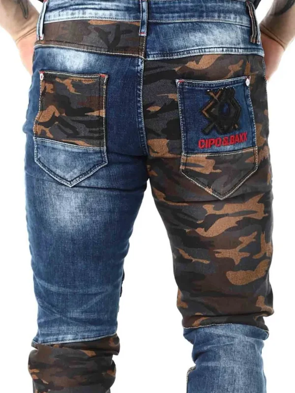 Road Rage Jeans - Blå^Cipo & Baxx Sale