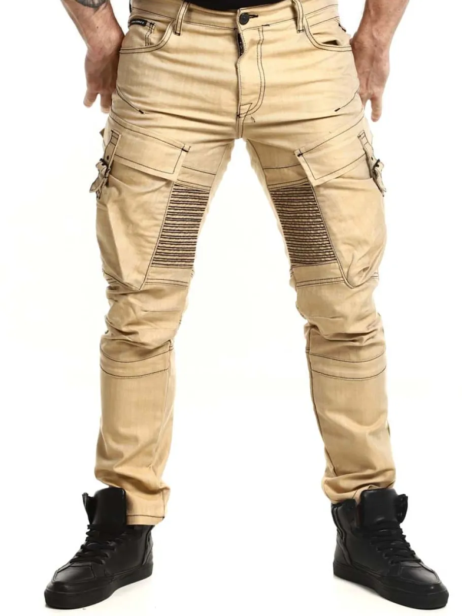 roadster_cargo_cipo__baxx_1-1.webp Roadster Cargo Jeans - Mustard^Cipo & Baxx Sale