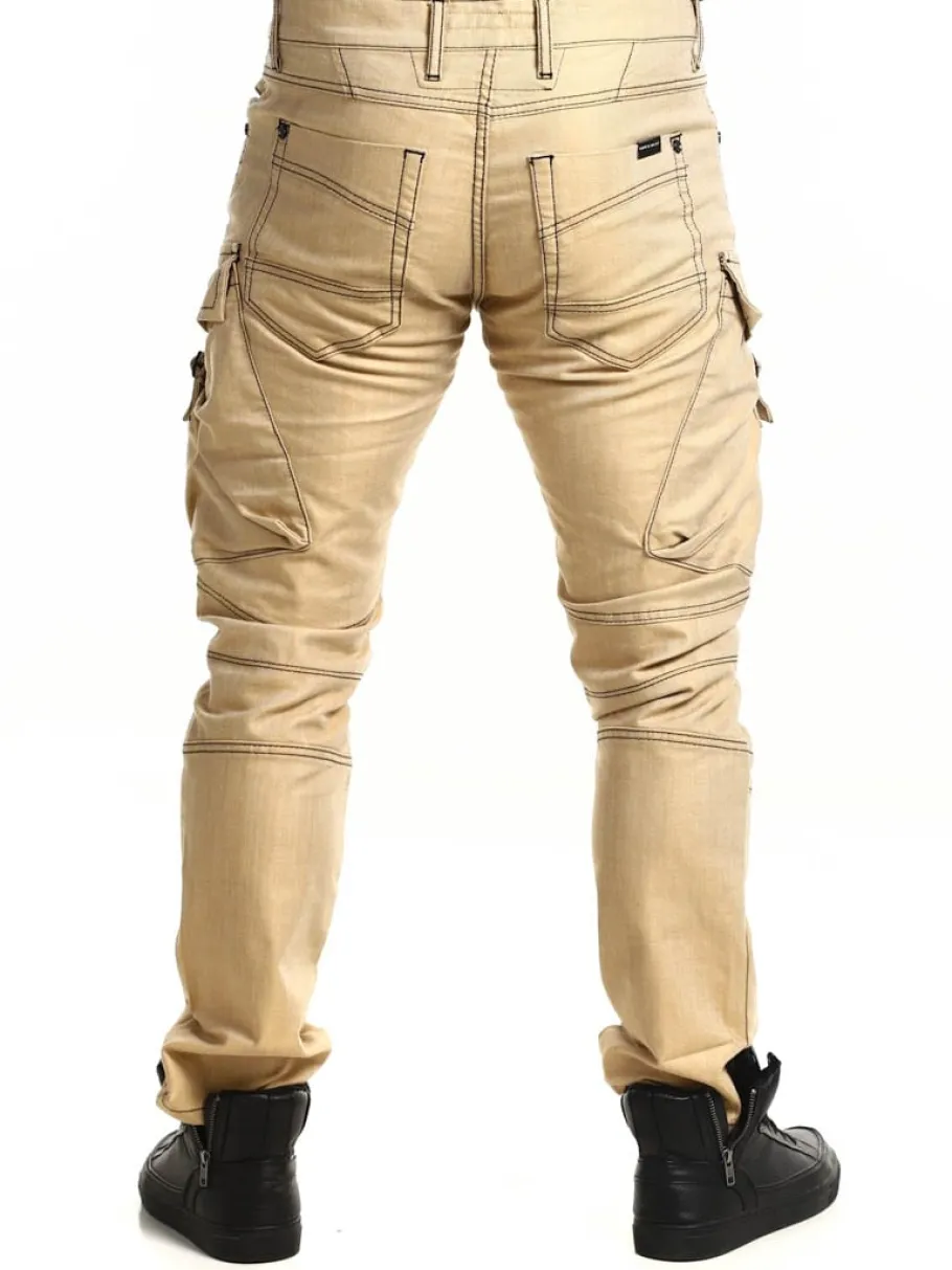 roadster_cargo_cipo__baxx_3-1.webp Roadster Cargo Jeans - Mustard^Cipo & Baxx Sale