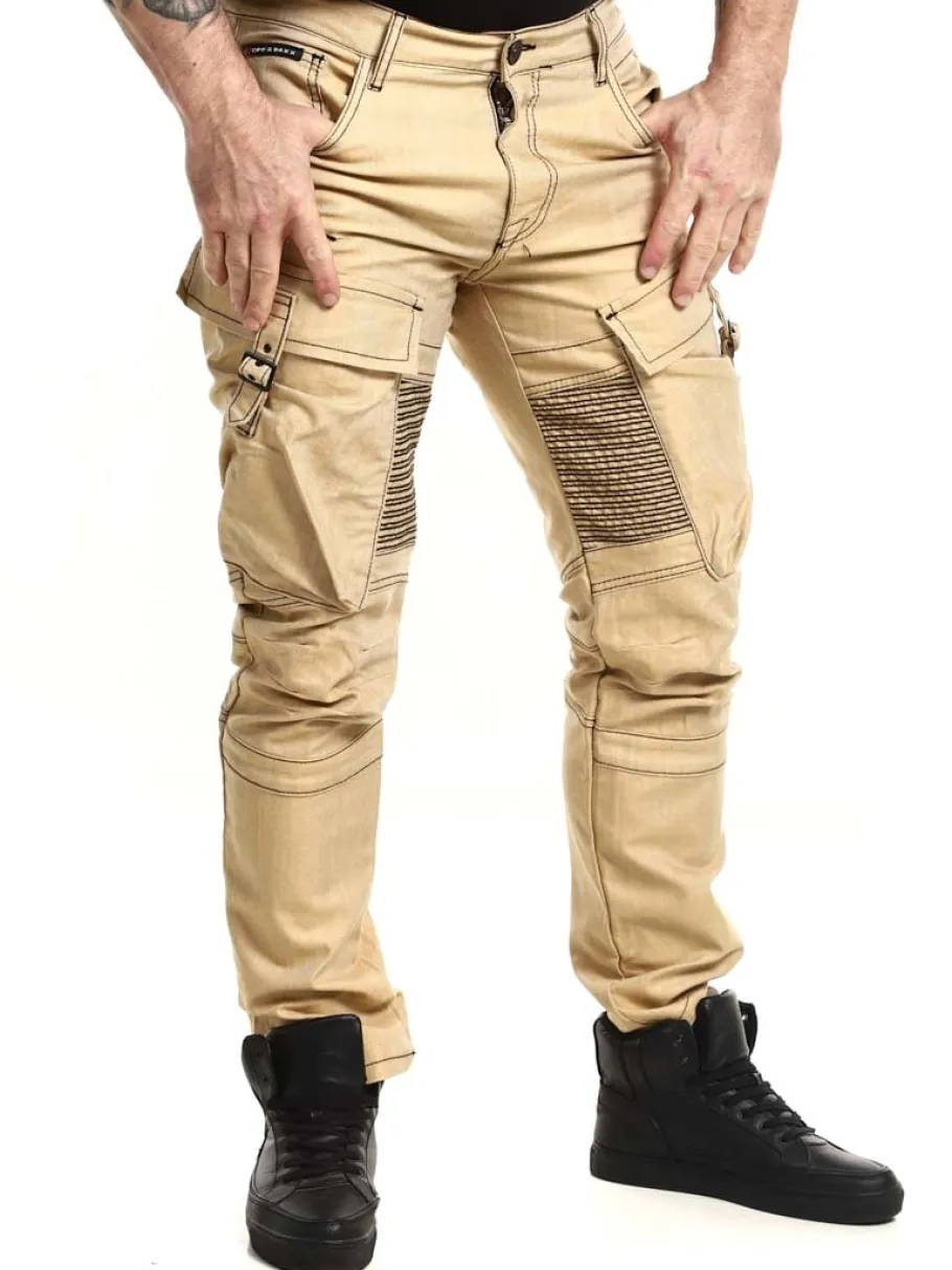 roadster_cargo_cipo__baxx_5-1.webp Roadster Cargo Jeans - Mustard^Cipo & Baxx Sale