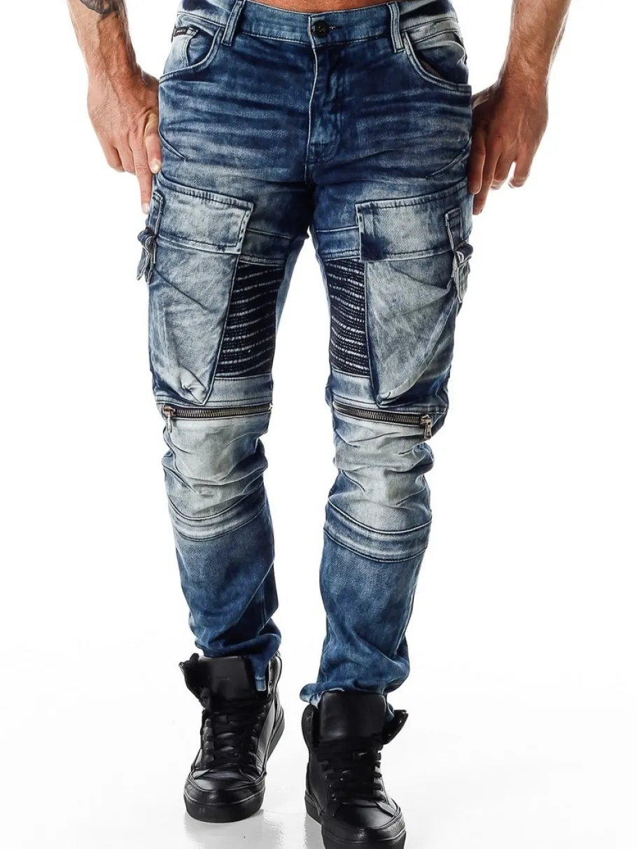 roadster_cargo_cipo__baxx_5.webp Roadster Cargo Jeans - Blå^Cipo & Baxx Hot