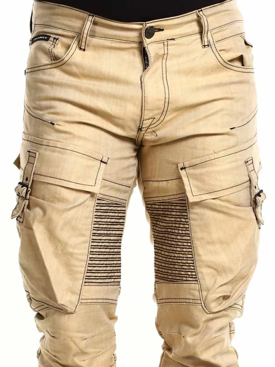 roadster_cargo_cipo__baxx_6-1.webp Roadster Cargo Jeans - Mustard^Cipo & Baxx Sale