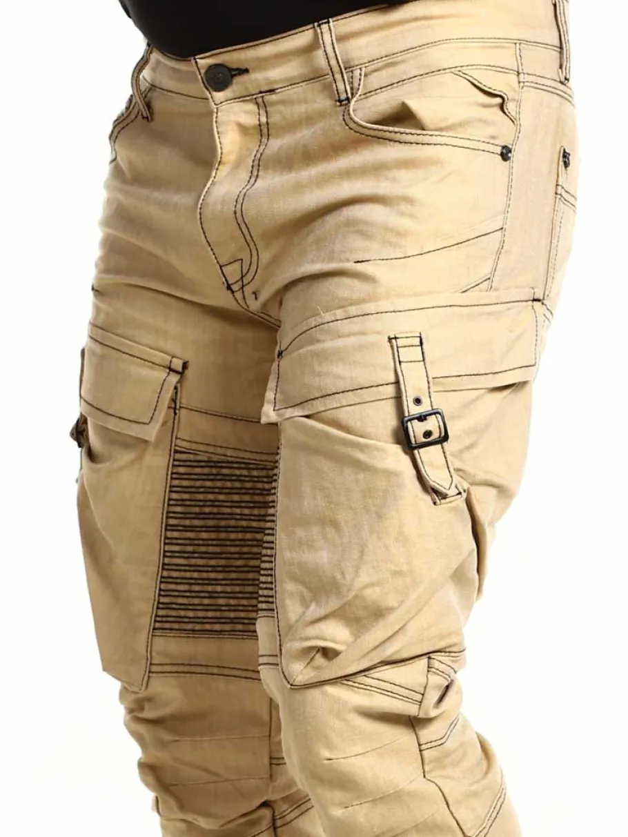 roadster_cargo_cipo__baxx_7-1.webp Roadster Cargo Jeans - Mustard^Cipo & Baxx Sale