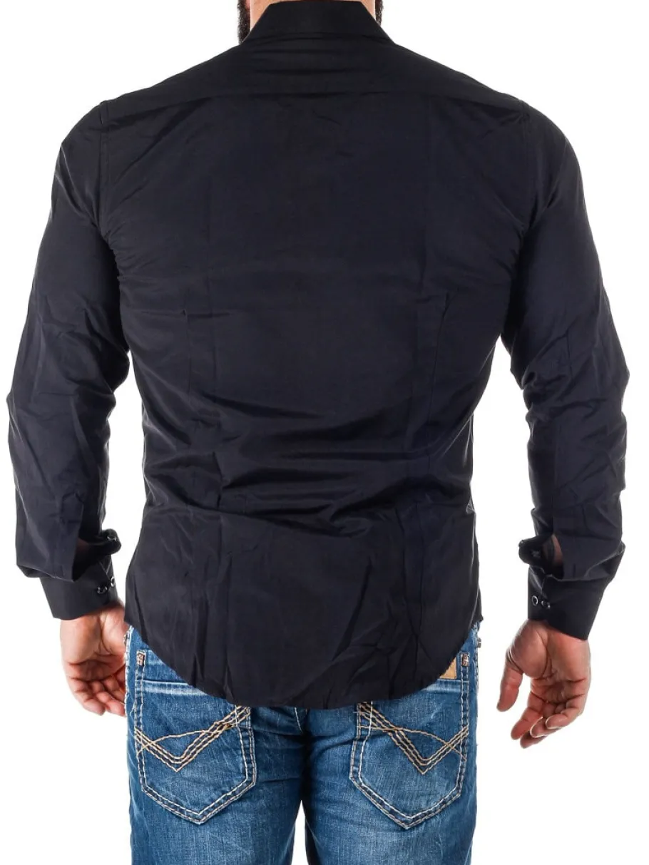 rocker_rusty_neal_skjorte_4.webp Rocker Skjorte - Sort^Rusty Neal Online