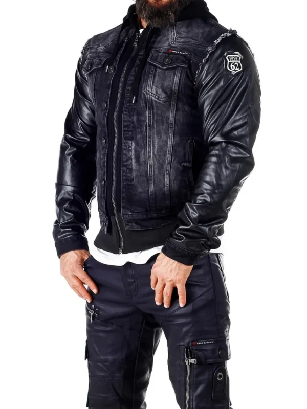 Rocky Denim Jakke - Sort^Cipo & Baxx Discount