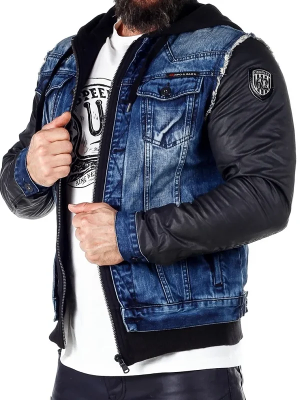 Rocky Denim Jeansjakke - Blå^Cipo & Baxx Fashion