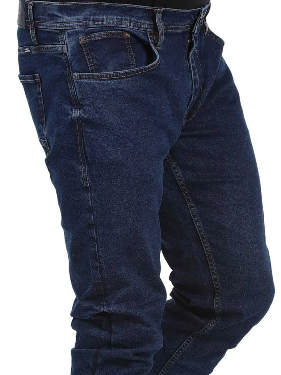 rogue_twister_jeans__mrke_0.webp Rogue Twister Jeans - Mørkeblå^Blend Outlet